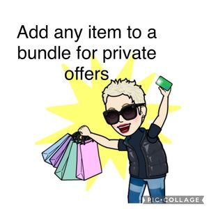 Not sure you know you can add just one item for an offer privately
